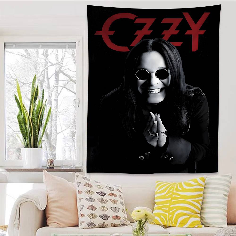 Rest Prince Of Darkness OOzzy OOsbourneS Colorful Tapestry Wall Hanging Hanging Tarot Hippie Wall Rugs Dorm Wall Art Decor