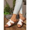 New Style Women's Shoes: Fish-toe Stiletto Heels, Thick-soled, Open-weave Sandals