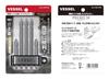 Vessel A145P-PGR Double Ended Bit Premium 5-Piece Set +2 x 65 2 / +2 x 110 3 (Gray)