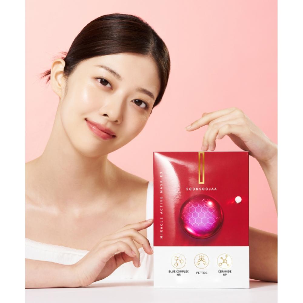 

Soonsoojaa Miracle Active Mask Ex 10 Sheets NONE