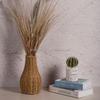 Handmade Eco-Friendly Art Deco Wooden Tabletop Vase Durable Natural Material for Home Wedding Decor Modern Design Customized
