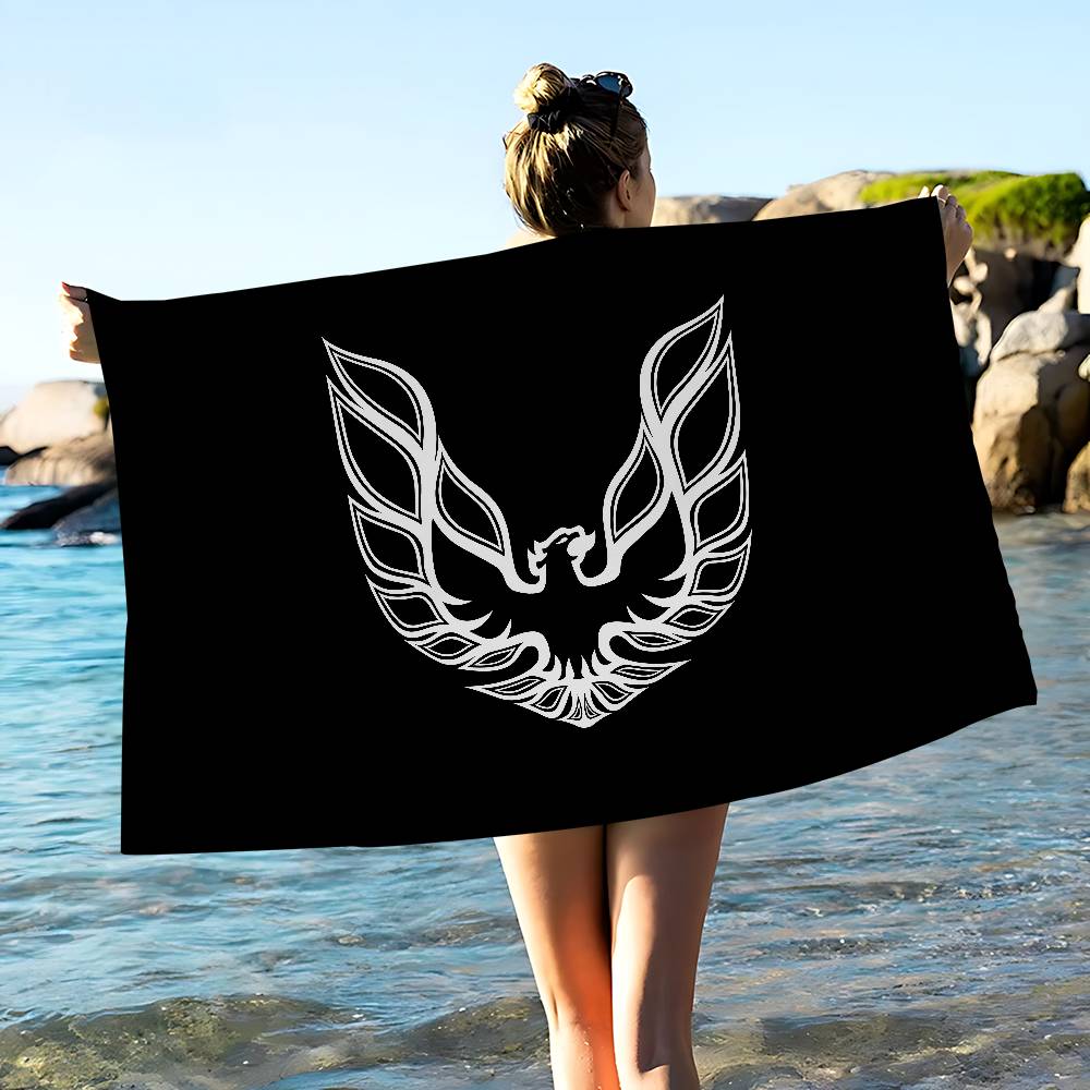 P-Pontiacs Firebird Trans Big Microfiber Beach Towels Quick Dry Towel Sand Beach Towels Pool Towel for Travel Swim Pool Yoga