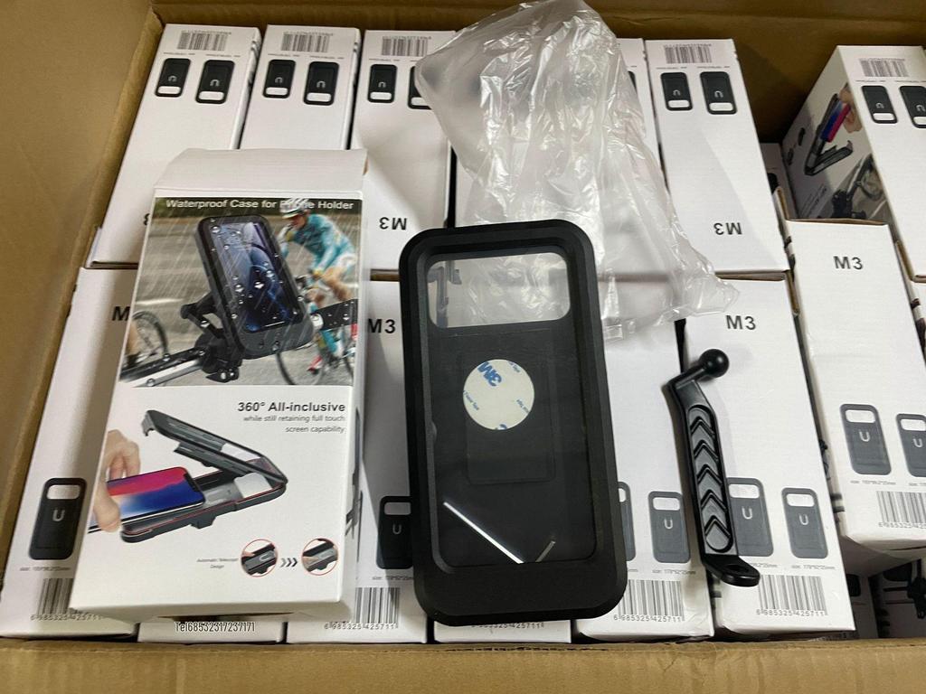 Waterproof Motorcycle Phone Holder & Navigation Bag for Outdoor Riding