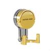 Wall Mounted Vacuum Suction Cup Double Hook No-Drilling Key Towel Hanger Hook For Bathroom Kitchen Removable Storage Hook