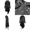 Elegante Chaqueta Frac Gótica Para Hombres Disfraz de Cosplay Perfecto Uniforme de Halloween