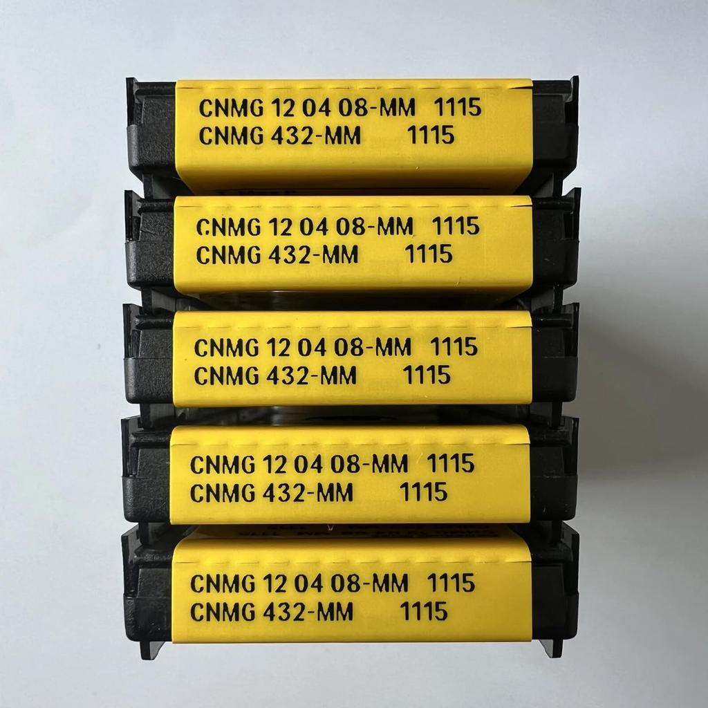 Original Sandvik / CNMG120408-MM 1115 /  CNC lathe carbide blade 10 Pcs