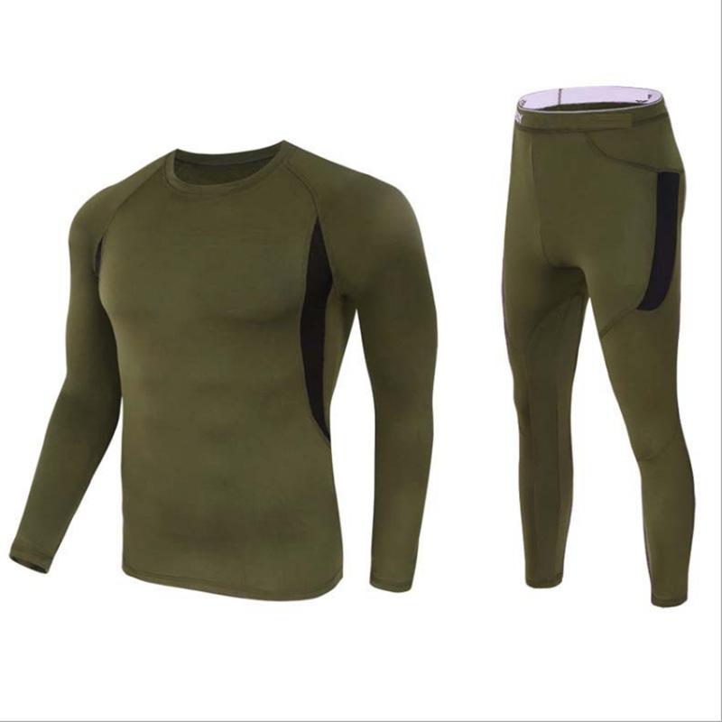 

Thermal Underwear Long Johns Set Mens Winter Hunting Gear Sport Base Layer Bottom Top