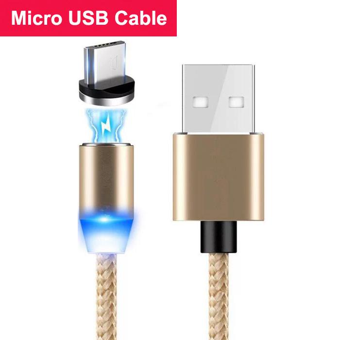 Magnetic Cable Type C Micro USB Fast Charging Cable for Xiaomi Huawei Samsung Magnet Android Mobile Phone Quick Charge Wire