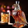 Funny French Bulldog Whiskey Bottle Middle Finger Shape Whiskey Awakener Animal Whiskey Glass Bottle Transparent Glass Decanter