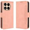 Flip Case for Xiaomi 15T Pro, Card Slot, Pink