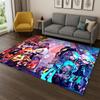 funny Splatoon 3 Cartoon Game Carpet Rug for Bedroom Living Room Sofa Playroom Doormat Home Decor,Kid Area Rug Non-slip gift