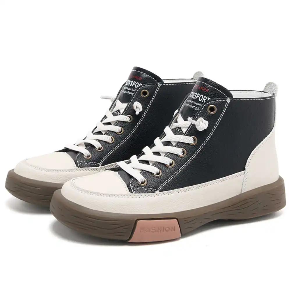 Two Tone 35-36 Sneakers For Lady Woven Beige Boots Women Shoes Sports Snackers Cheaper Drop Shipping 2025 League Different