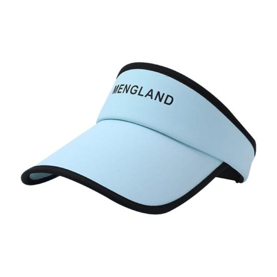 

Sun Hat Hollow-Top Design Large Brim Full Face Coverage UPF50+ UV Protection Hat Lightweight Summer Travel синий