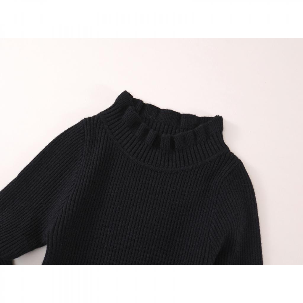 Girls Small Style Sleeveless Vest Skirt 2024 Autumn And Winter New Baby Black Light Luxury Hot Drilling Dress