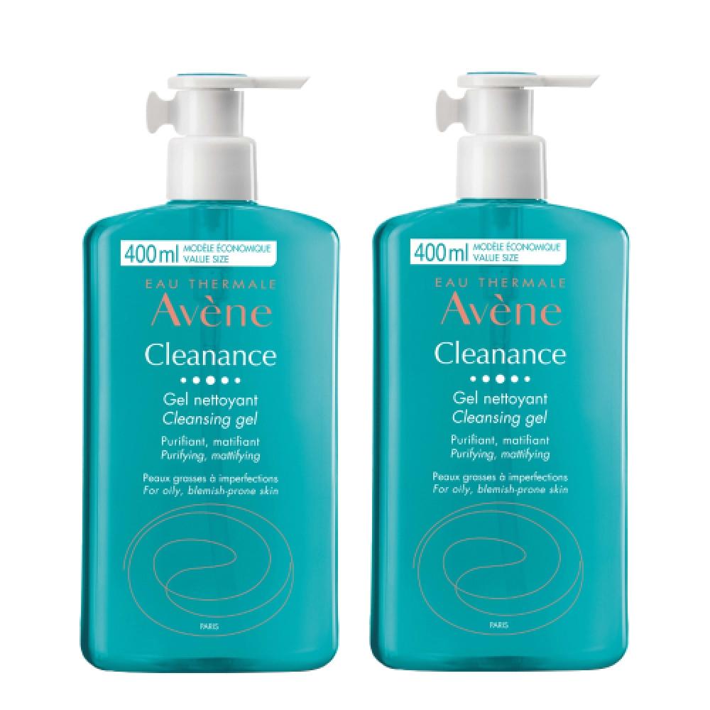 Avene Гель очищающий Cleanance 400 мл 2 FREE