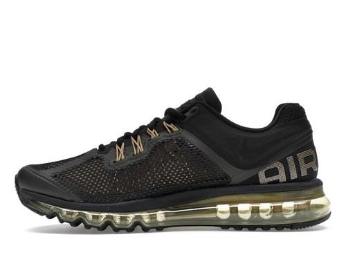 Nike Air Max 2013 Black Flat Gold - HQ1927-001