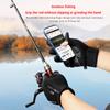 Winter Warm Outdoor Riding Bike Fishing Polar Fleece Gloves Exposed Two-finger Touch Screen Non-slip Waterproof Unisex New Glove
