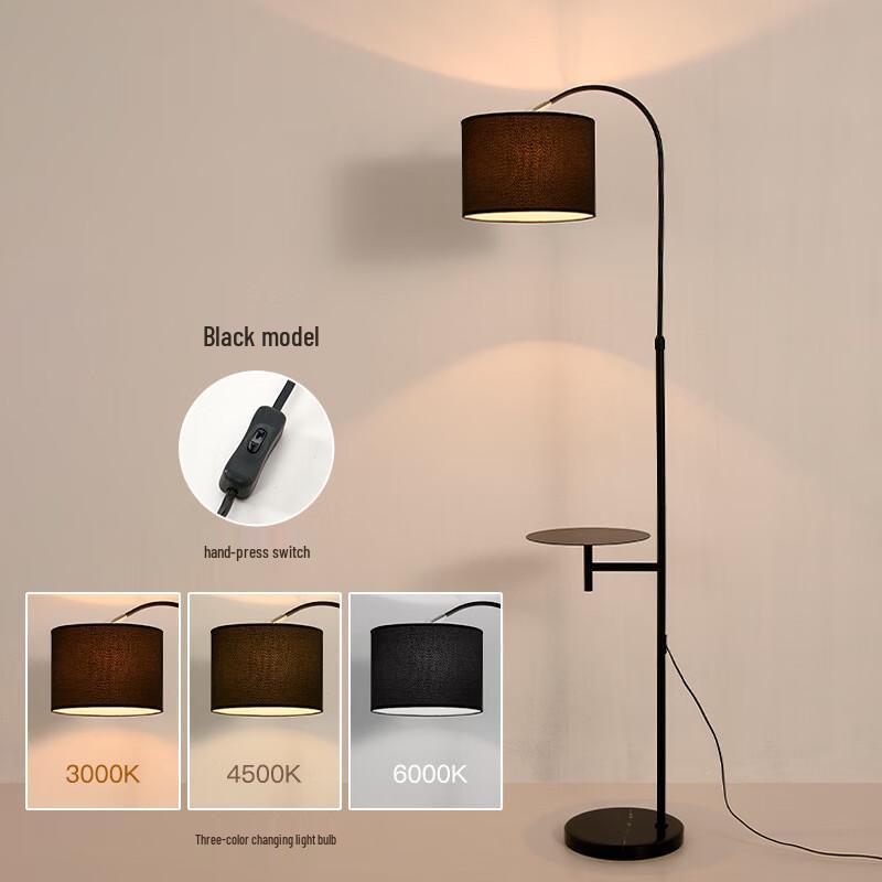 Modern Dimmable LED Floor Lamp with Remote Control