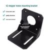 42BYG Stepper Motor Horizontal Mounting Bracket - Universal Base Fixation