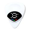 1‑Pc Portable Pick‑Shaped Tuner, 2‑in‑1 for Acoustic Guitar & Ukulele, Chromatic Multi‑Function Pitch Calibrator