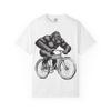 Gorilla Bicycle T-Shirt: Funny Animal Graphic Tee, Cyclist Gift