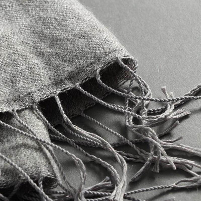 Faux Cashmere Thick Long Scarf