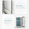 4L Mini Mirror Refrigerator Portable Household and Car Dual-purpose Fridge Dormitory Cosmetic Cold Storage Cabinet
