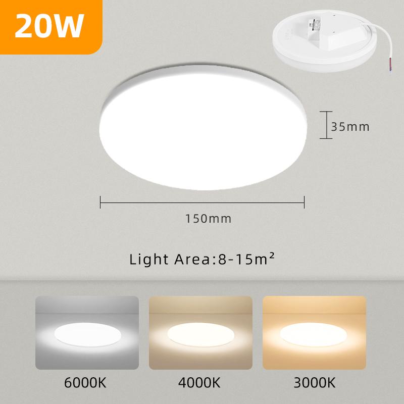 

Квадратный потолочный светильник, светодиодные панели 110 В для гостиной, спальни, освещение, нейтральный холодный теплый белый цвет, 20 Вт, 30 Вт, 40 Вт, 50 Вт, потолочный светильник Cold White