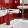 Luxury Crystal-Textured 304 Stainless Steel Faucet with Removable Aerator