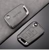 TPU Leather Car Remote Key Case Fob Cover Holder Shell For Volkswagen VW Polo Golf 7 MK7 Tiguan Passat Jetta E-golf AccessoriesBR2