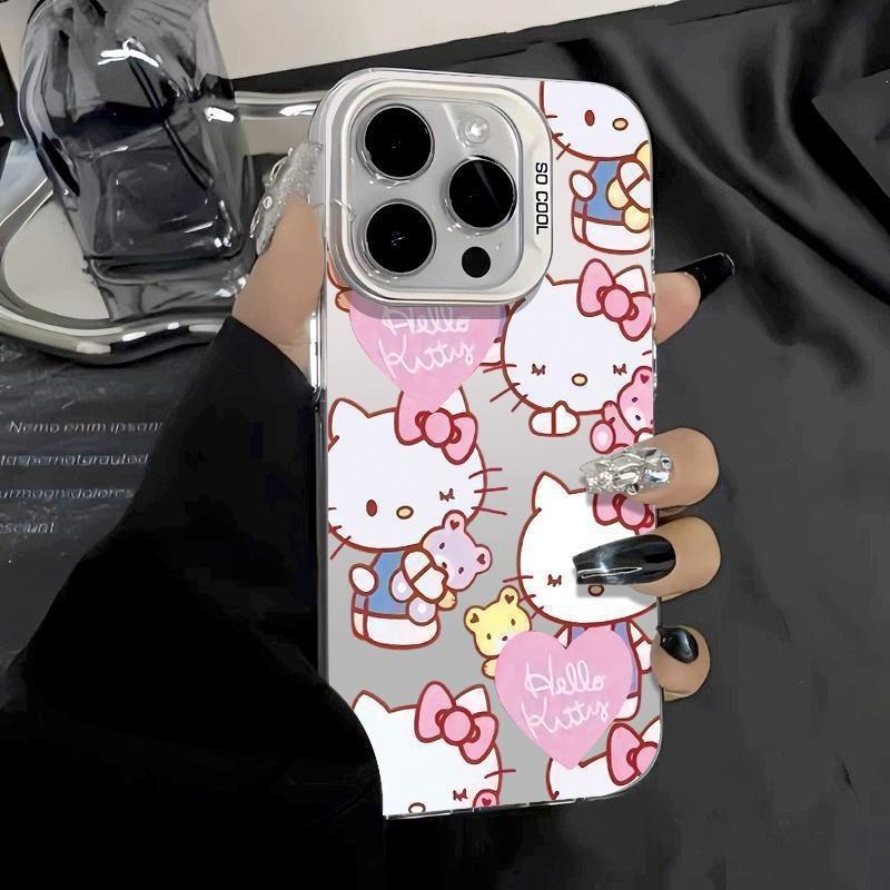 Explosive TEMU/Xiyin/TikTok Sanlio TK Cat Hello Kitty for Apple 16 Mobile Phone Case