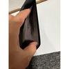 Used BURBERRY Coin purse Leather Bifold Long Wallet Nova Check Black