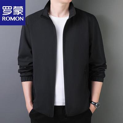 Men's Stand Collar Casual Jacket
