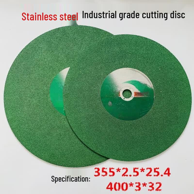 355mm Green Stainless Steel Grinding Disc