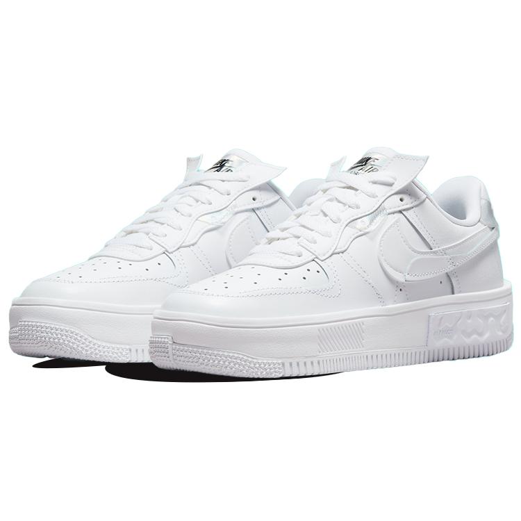 New Nike Air Force 1 Low Fontanka Triple White Women's DQ5021-100