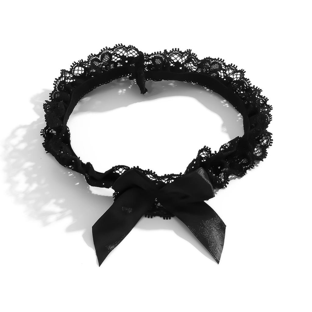 Creative Sexy Lace Bow Thigh Chain Female, Gothic Cross Love Pendant Leg Ring