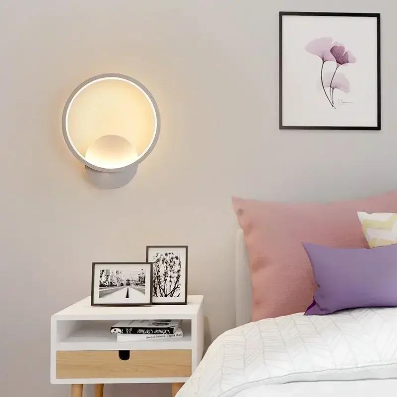LED Wall Lamp Modern Minimalist Led Wall Sconces For Living Room Bedroom Corridor Aisle Balcony Restaurant Wall Light Indoor