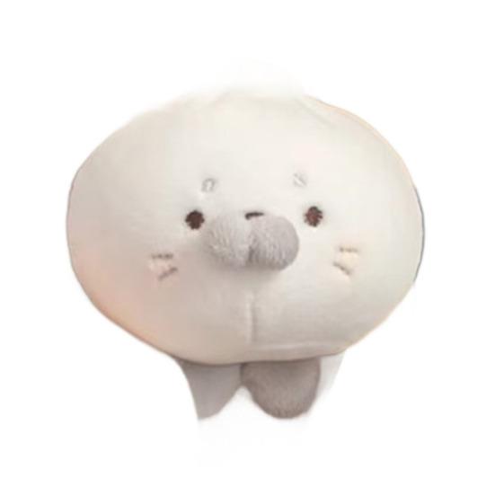 Cute Baby Seal Plush Keychain Soft Stuffed Animal Pendant Bags Backpacks Charm Adorable Marine Toy for Kids Ocean Lovers