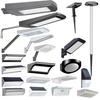 High Brightness LED Solar Outdoor Wall Light with Aluminum Alloy Shell