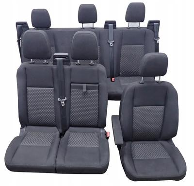Seat Covers Ford Transit Custom 2014-2023 6 Seats Crew Cab