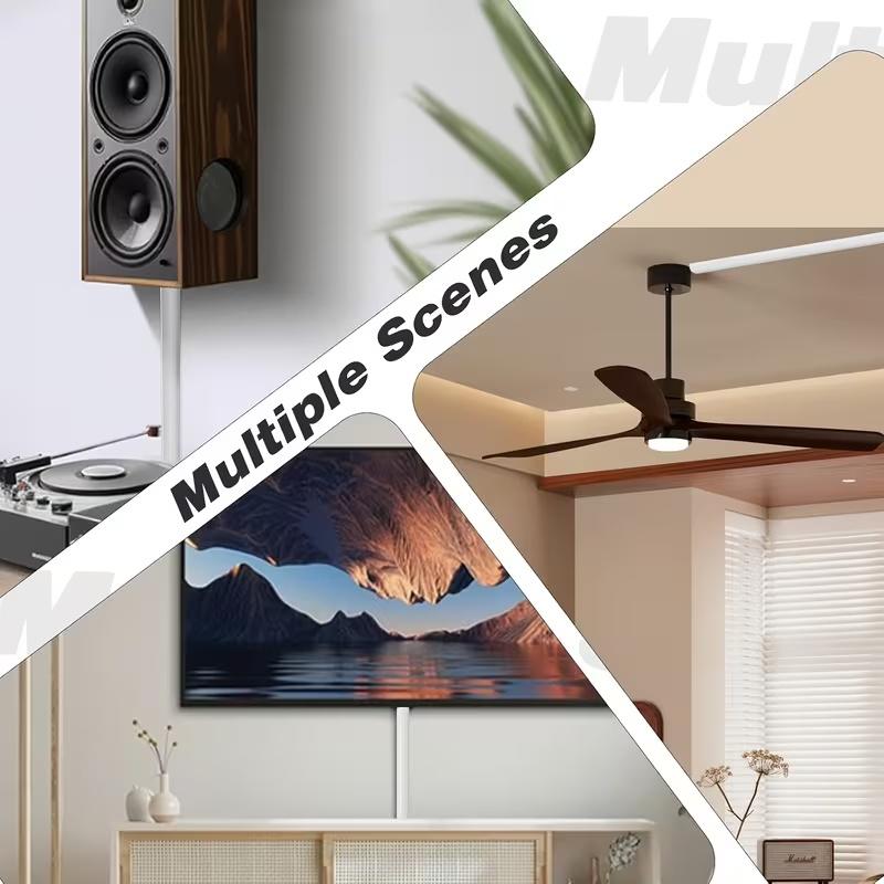 PVC Cable Tray Exposed Installation Self Adhesive Invisible Decoration Household Cable Network Cable Concealment Soft Tray