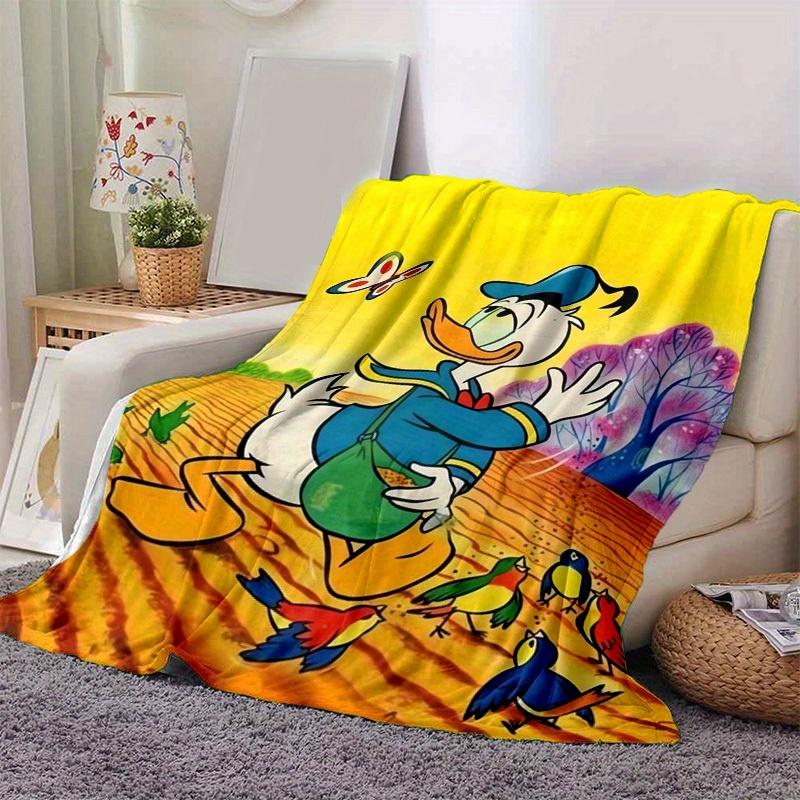 1pc, Donald Duck Throw Blanket, Soft & Cozy Home Decor for Couch, Bed, Travel, Camping, Car, Beach, Office Nap, Perfect Gift for FriendsX196