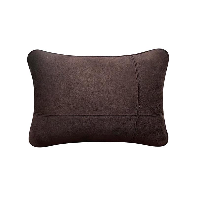 Maybach Suede Lumbar and Neck Support Car Pillow