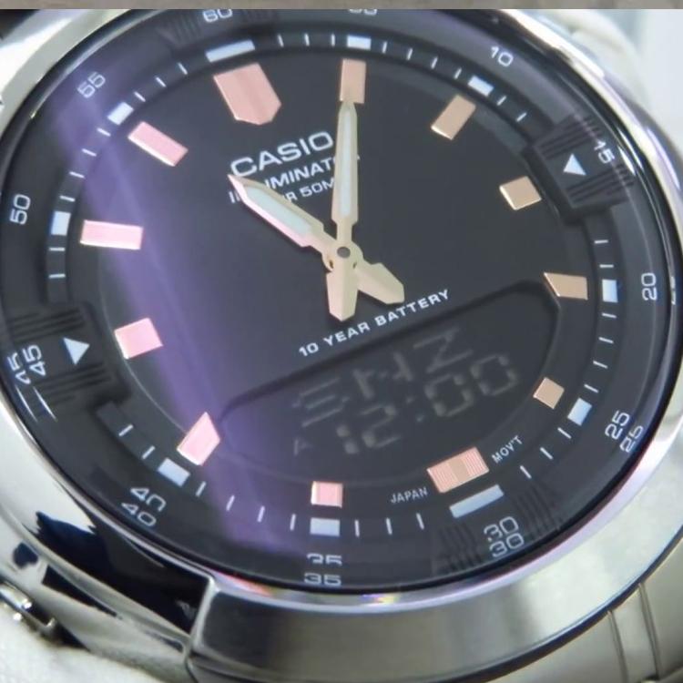 CASIO Men 46mm Black Watch AMW-840D-1AVDF AMW-840D-1AVDF