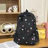 Schoolbag1011 Korean Version Ins Girl Backpack Polka Dot Cute Backpack Japanese Small Fresh Student Junior High School Schoolbag Girl