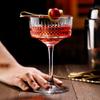 1/2 st Europeisk stil Snidad Cocktailglas Bar Glas Mojito Glas Dricksbägare Martini Bägare Vinglas