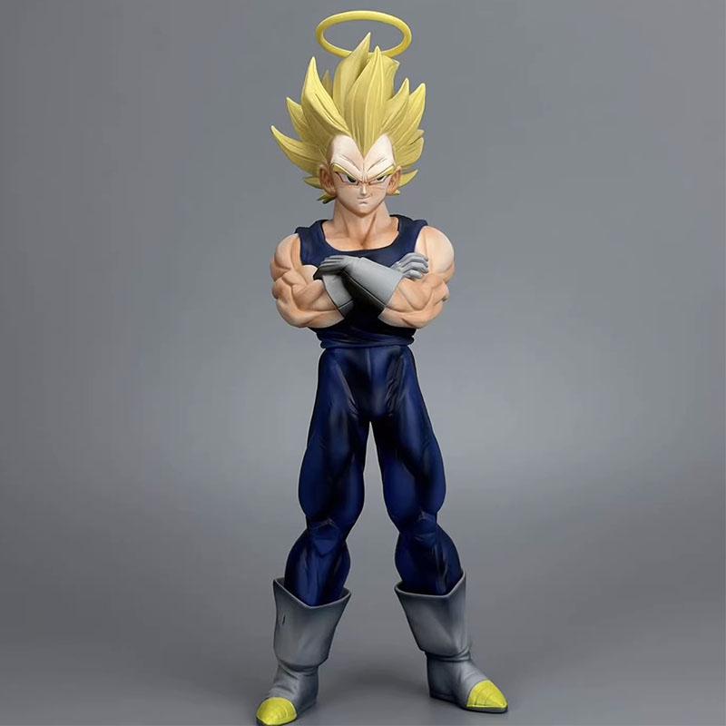 Dragon Ball Z Vegeta Action Figure 28cm WDF Majin Vegeta Figurine Manga Super Saiyan Figuras Anime GK Statue Model Ornament Toys
