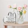 Dandelion Heart Commemorative Gift, Elegant Acrylic Mourning Gift Center DecorationFestival Statue Decorations