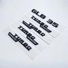 2017 3D ABS Glossy Black Silver Letters GLB35 Turbo 4matic Emblem for Mercedes Benz AMG Car Fender Trunk X247 Rear Logo Sticker LG0