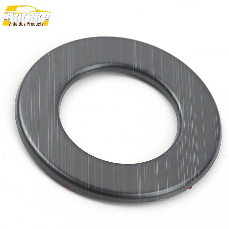 Cavalier Trunk Switch Luminous Ring & Stainless Steel Tailgate Button Decor Sticker
